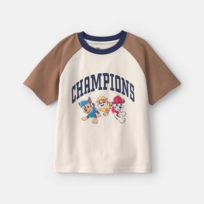 Toddler Boy PAW Patrol® Graphic Tee - Brown/Cream