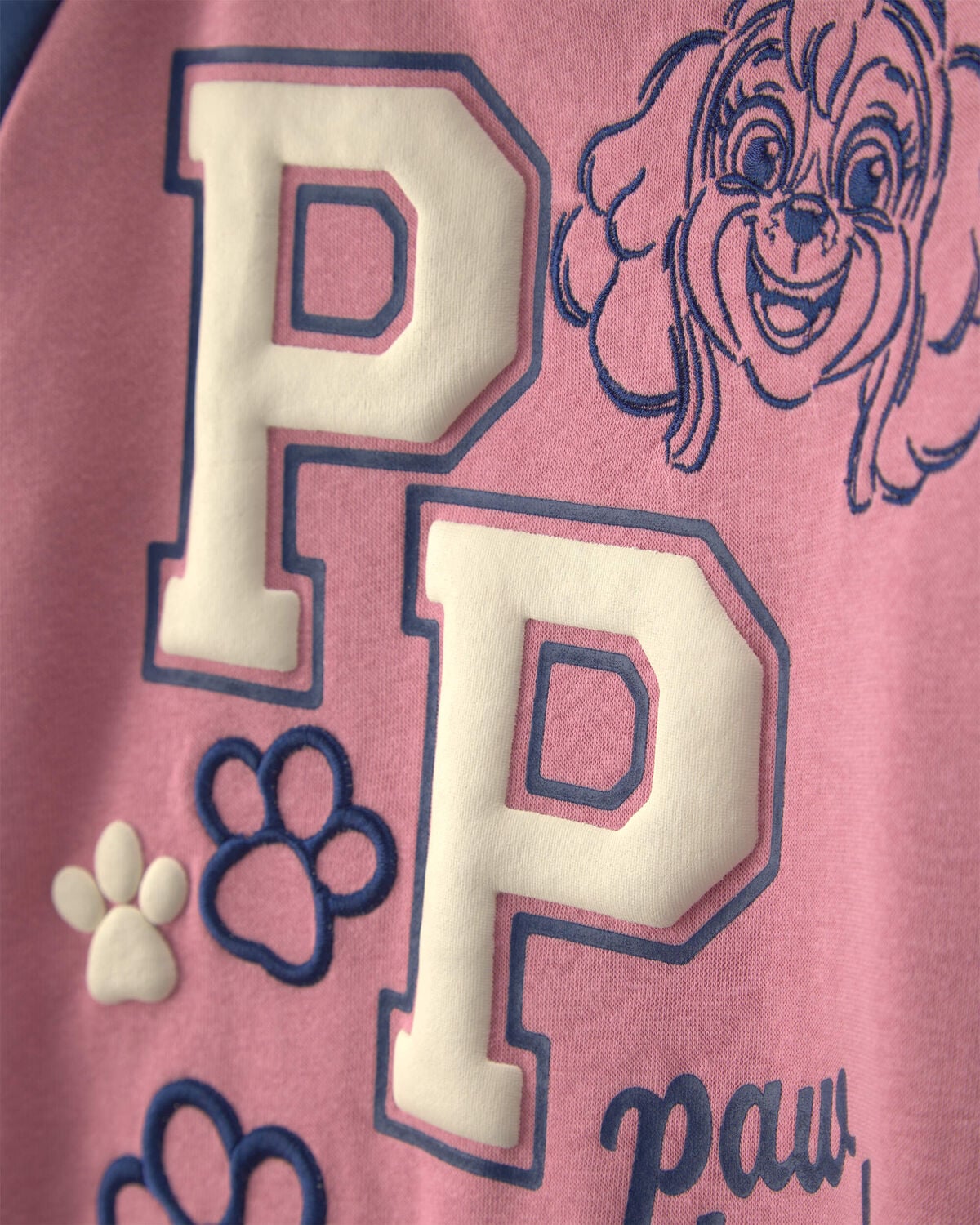 Toddler Girl PAW Patrol® Polo Dress - Pink/Navy Blue - Image 3