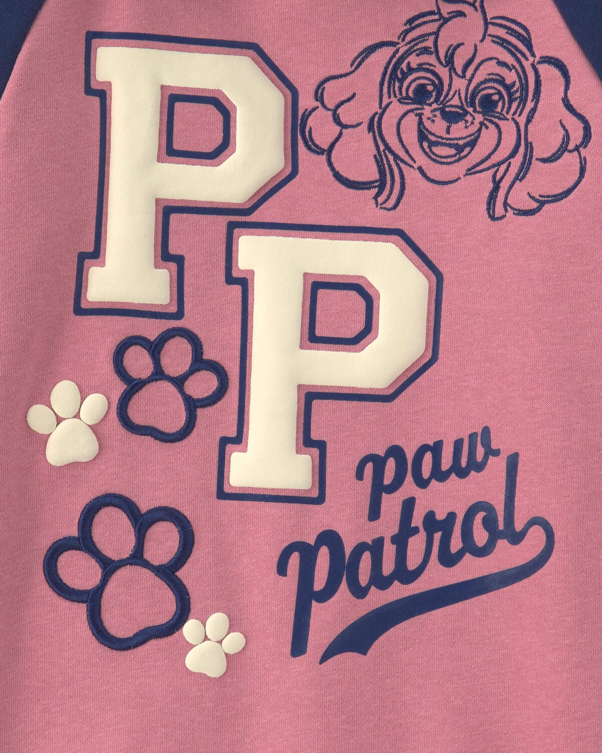 Toddler Girl PAW Patrol® Polo Dress - Pink/Navy Blue - Image 4