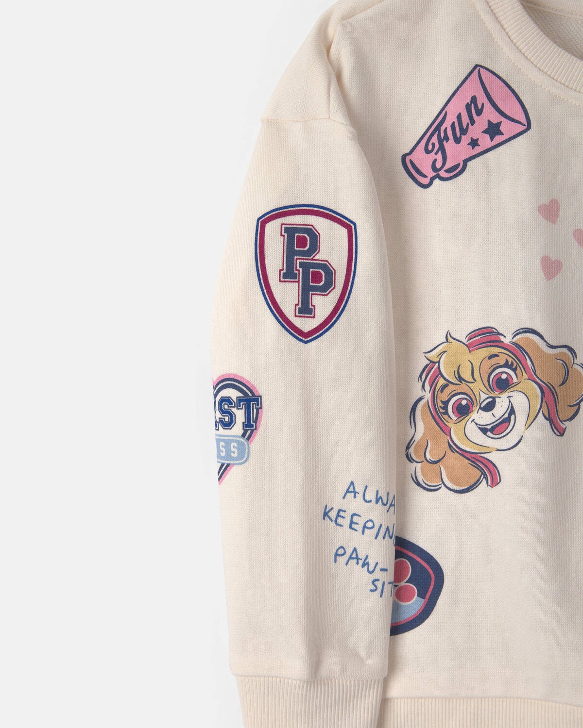 Toddler Girl PAW Patrol® Pullover Sweatshirt - Cream - Image 3