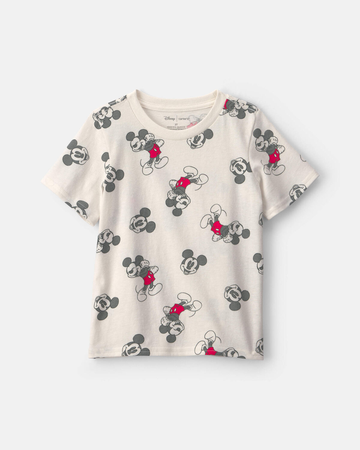Toddler Boy Disney© Mickey Mouse Graphic Tee - Cream