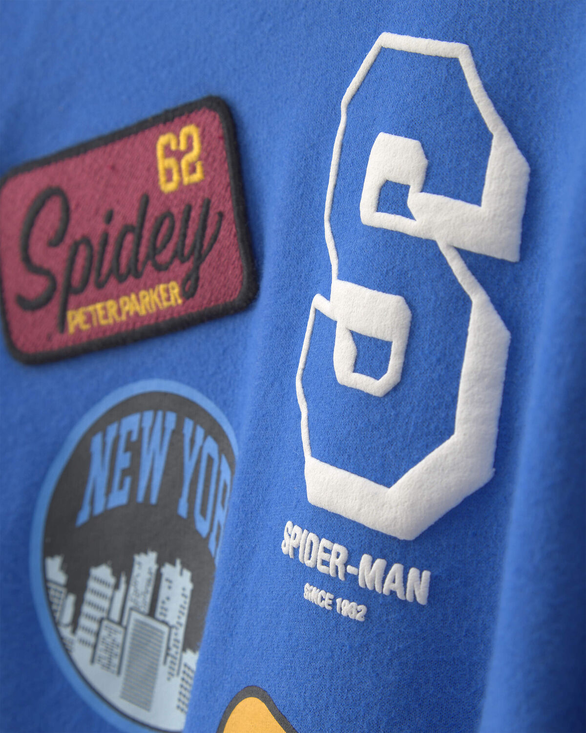Toddler Boy ©Marvel Spider-Man Pullover Sweatshirt - Blue - Image 2