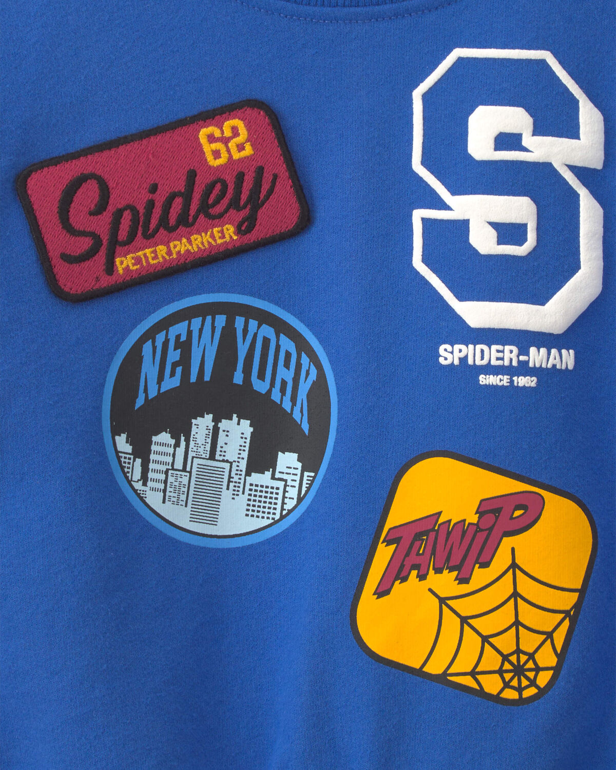 Toddler Boy ©Marvel Spider-Man Pullover Sweatshirt - Blue - Image 4