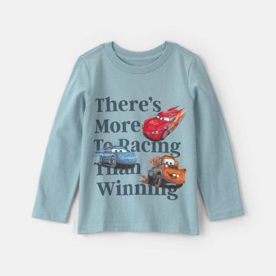 Toddler Boy Disney/Pixar© Cars Long-Sleeve Graphic Tee - Blue