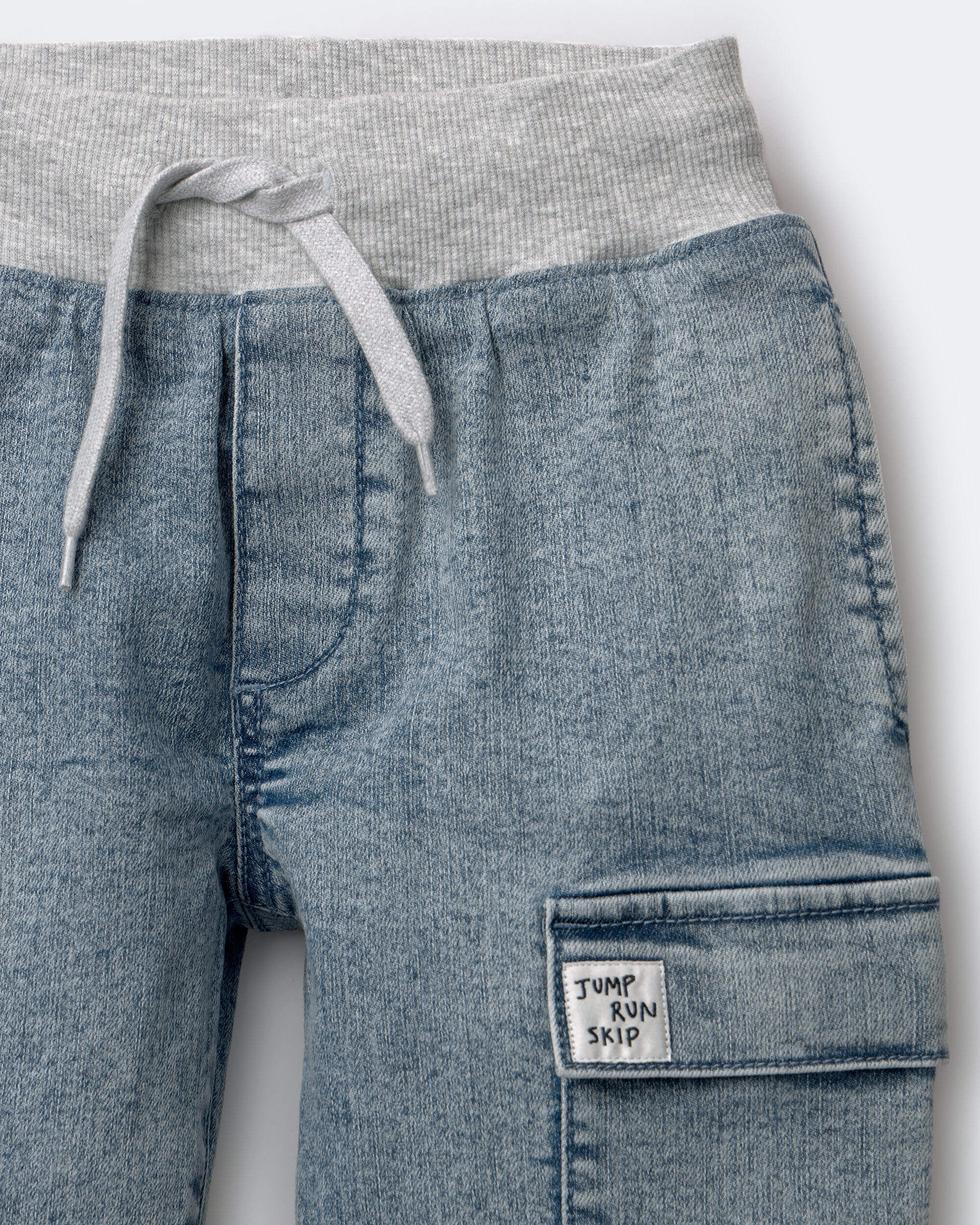 Toddler Boy Cargo Pant - Dark Grey - Image 6