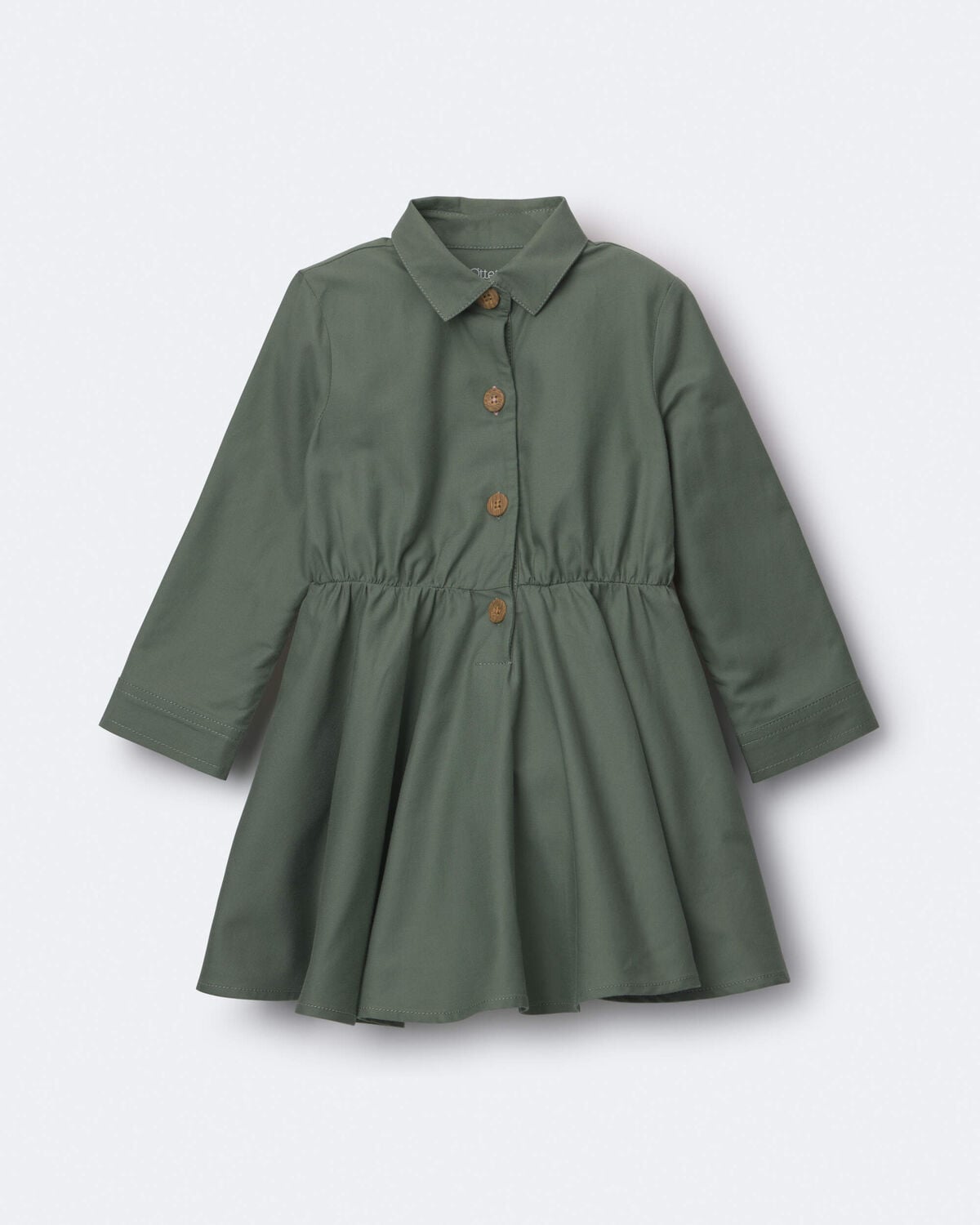 Toddler Girl Avenue Twirl™ Dress - Olive