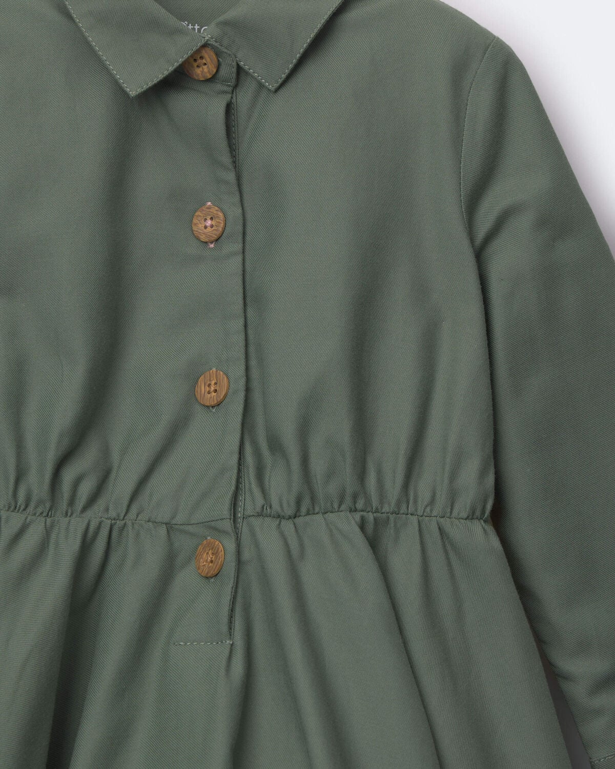 Toddler Girl Avenue Twirl™ Dress - Olive - Image 2