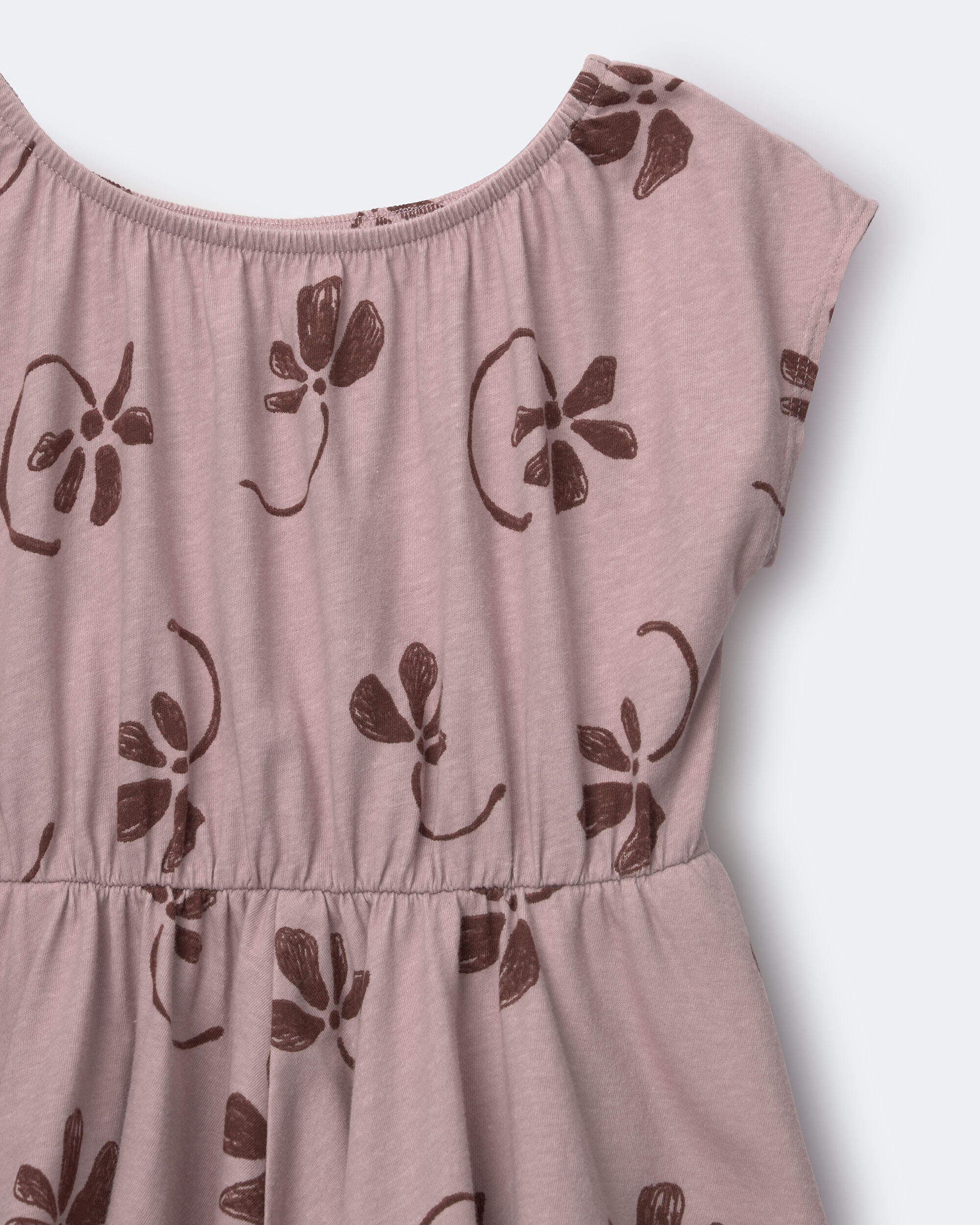 Toddler Girl Avenue Twirl™ Dress in Tulip Print - Brown - Image 4