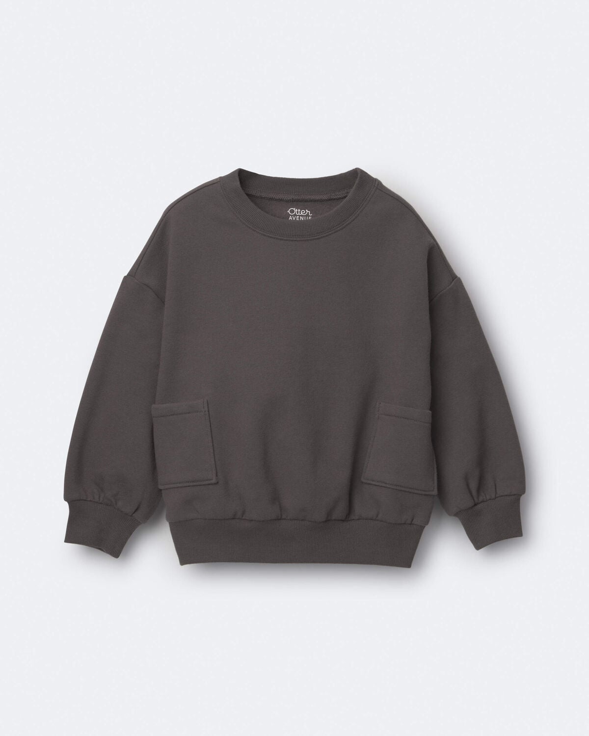 Toddler Otter Sweatshirt™ with Pockets - Dark Grey