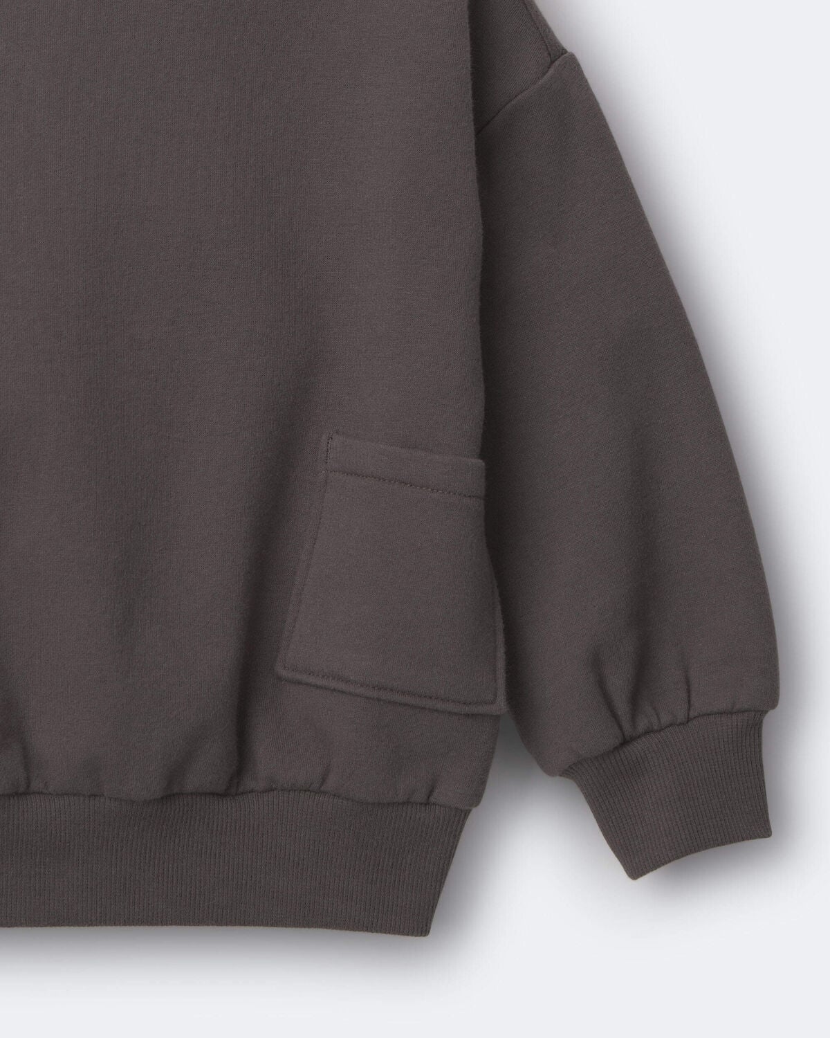 Toddler Otter Sweatshirt™ with Pockets - Dark Grey - Image 2