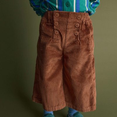 Toddler Girl Urban Corduroy Wide-Leg Pant - Brown