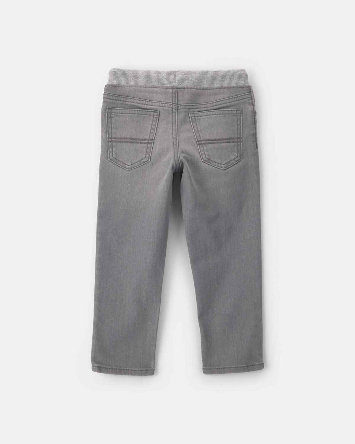 Toddler Boy Denim Relaxed Jeans - Grey - Image 2