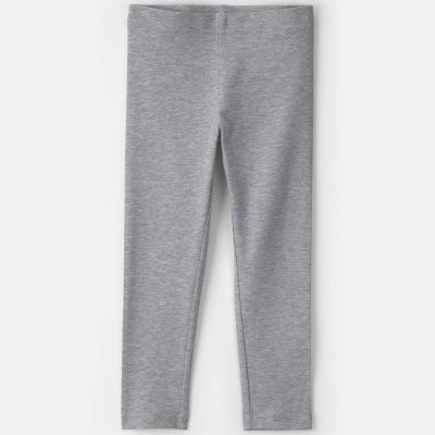 Toddler Girl Pull-On Stretch Leggings - Grey
