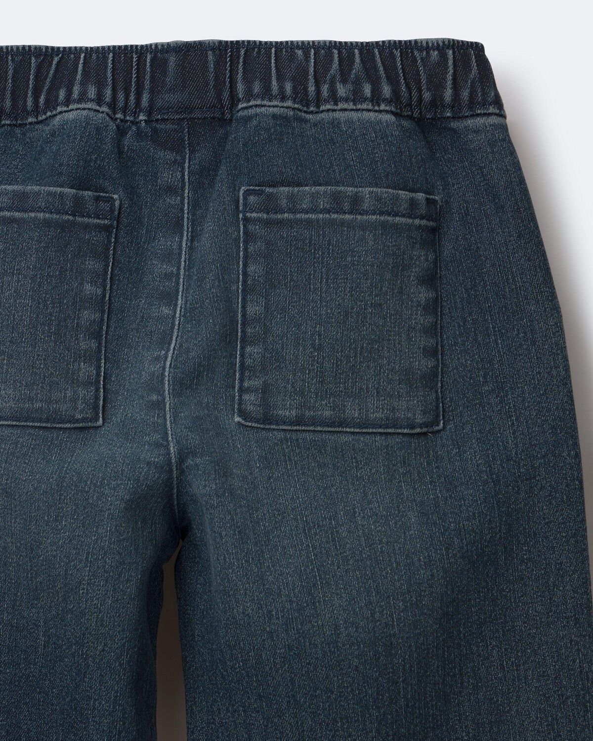 Toddler Barrel Jean in Medium Wash - Blue - Image 3