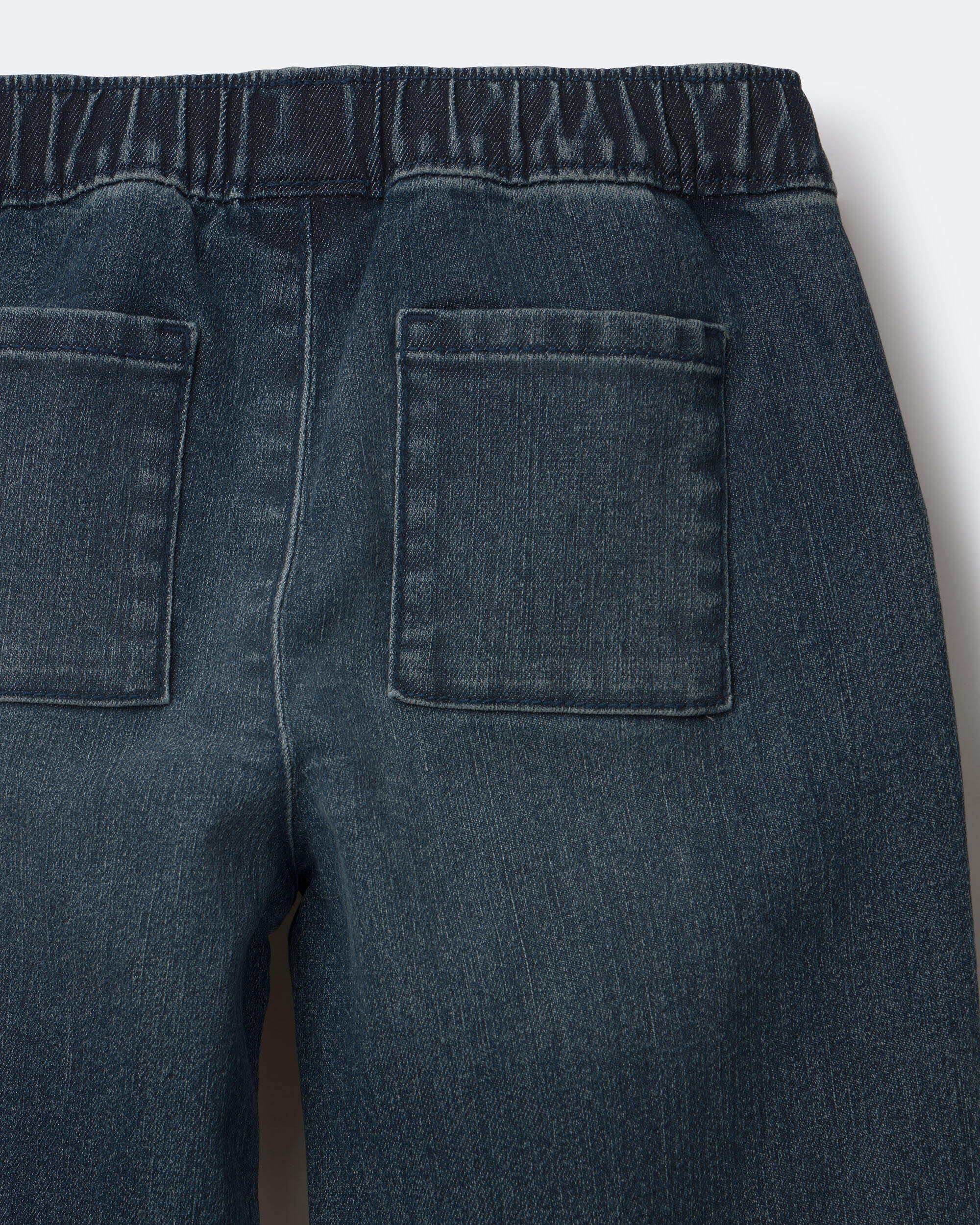 Toddler Barrel Jean in Medium Wash - Blue - Image 4