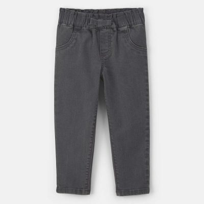 Toddler Girl Denim Pants - Black