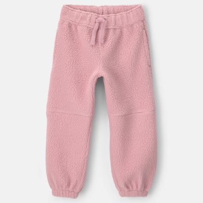 Toddler Girl Fleece Joggers - Pink
