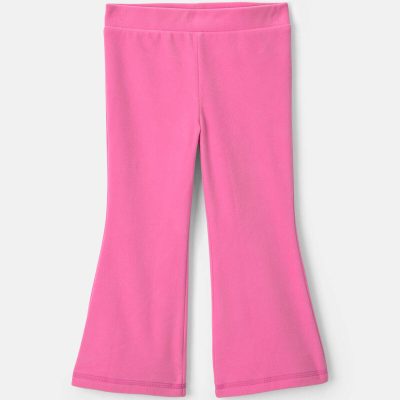 Toddler Girl Fleece Pull-On Pants - Pink
