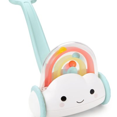 Silver Lining Cloud Rainbow Push Toy