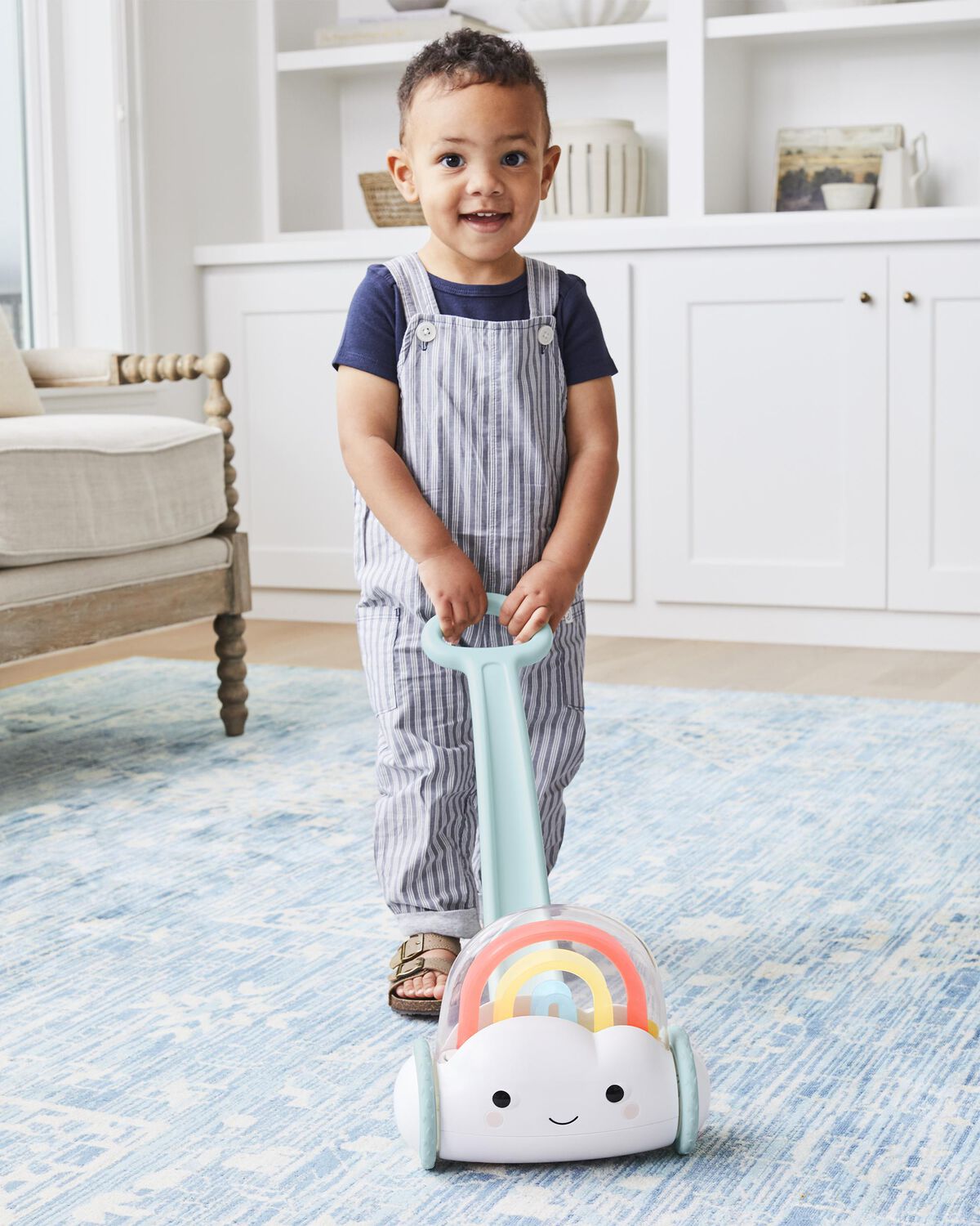Silver Lining Cloud Rainbow Push Toy - Image 5