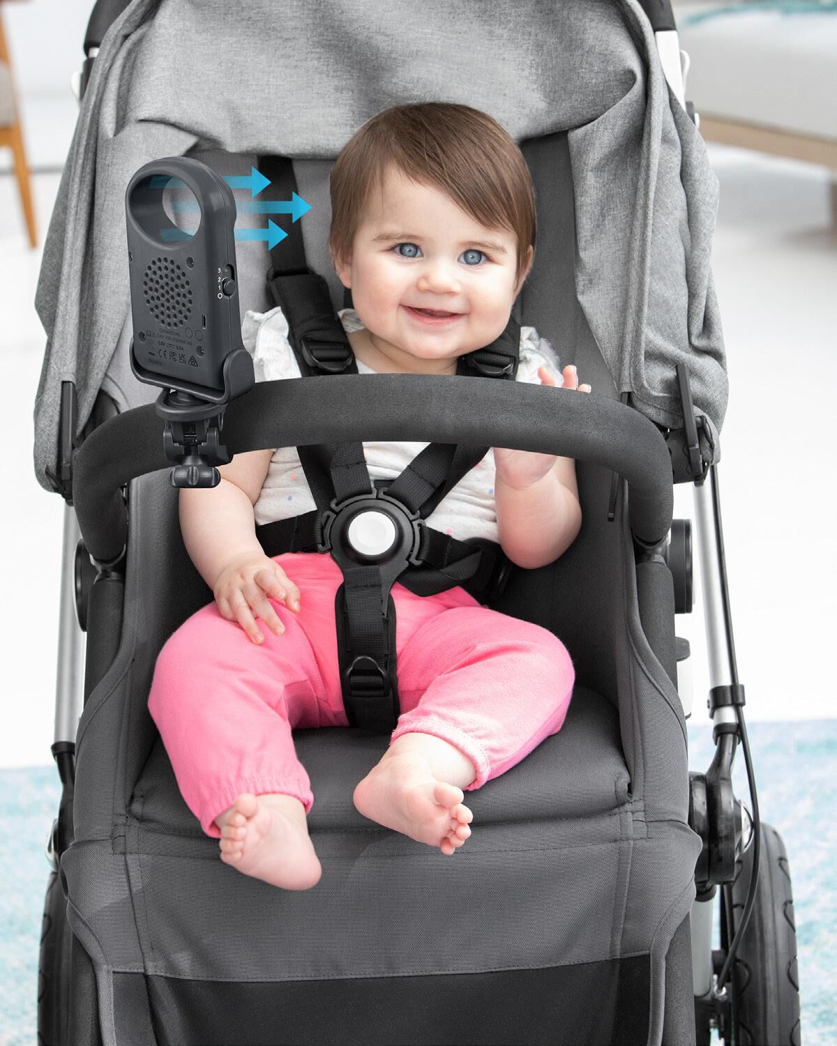 Stroll & Connect Bladeless Stroller Fan - Image 2