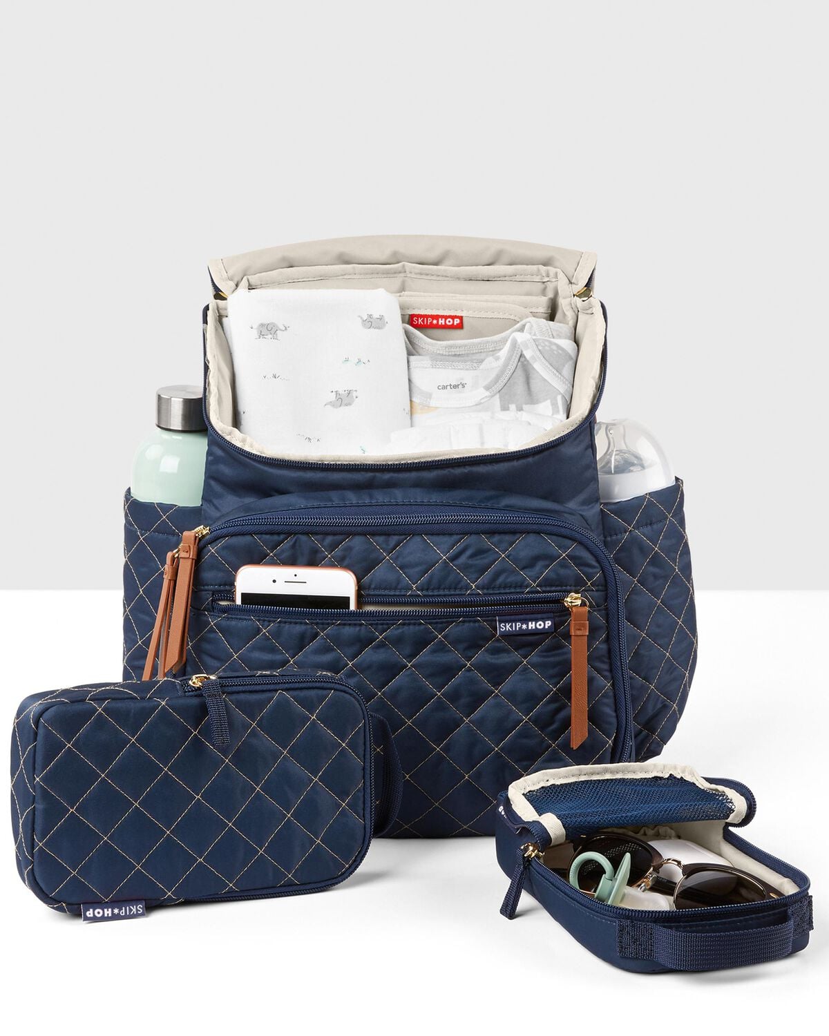 Forma Backpack Diaper Bag - Navy - Image 4