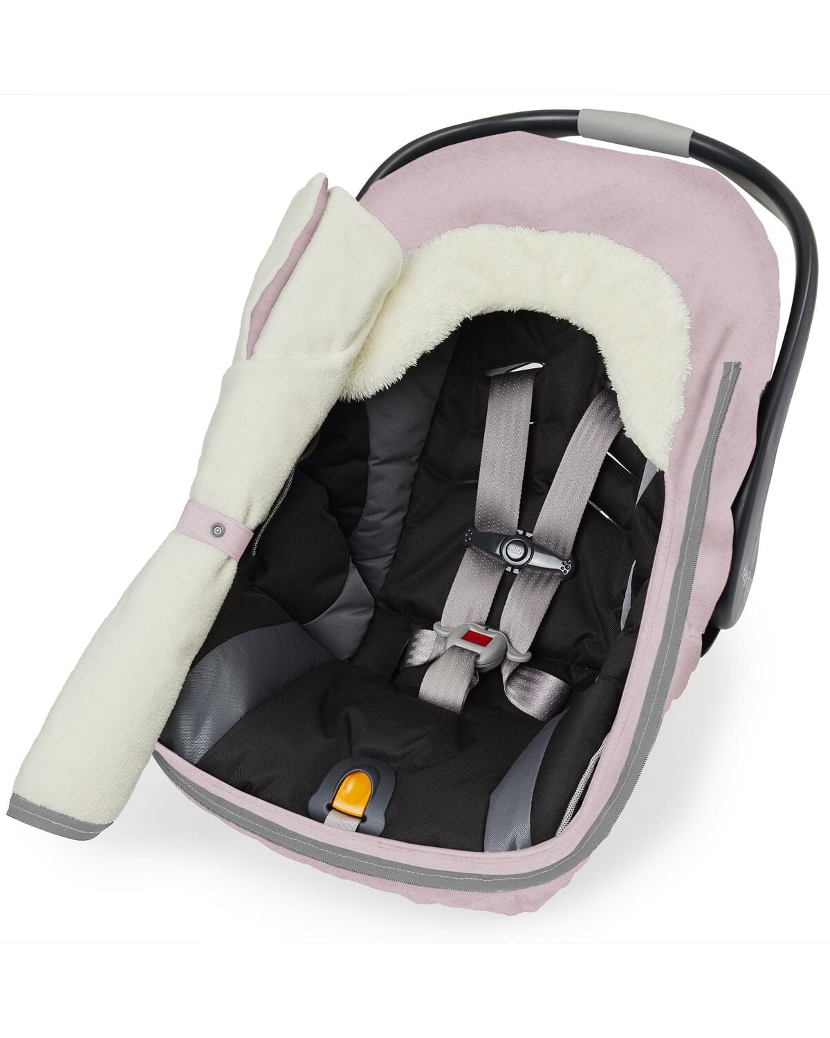 Stroll & Go Car Seat Cover - Pink Heather - Image 2