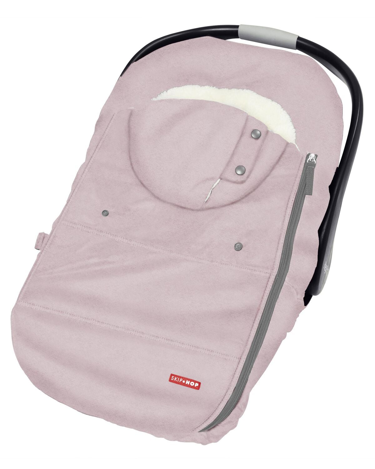 Stroll & Go Car Seat Cover - Pink Heather - Image 6
