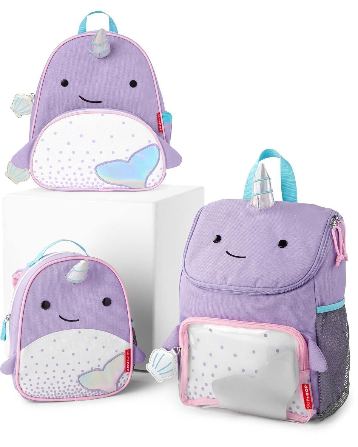 Zoo Mini Backpack with Safety Harness - Narwhal - Image 5