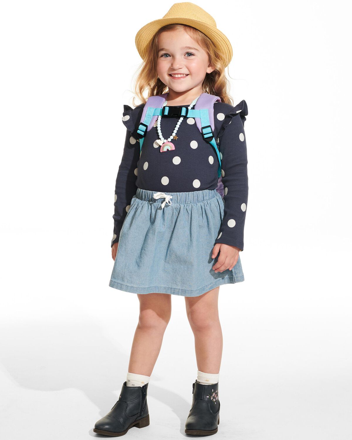 Zoo Mini Backpack with Safety Harness - Narwhal - Image 6