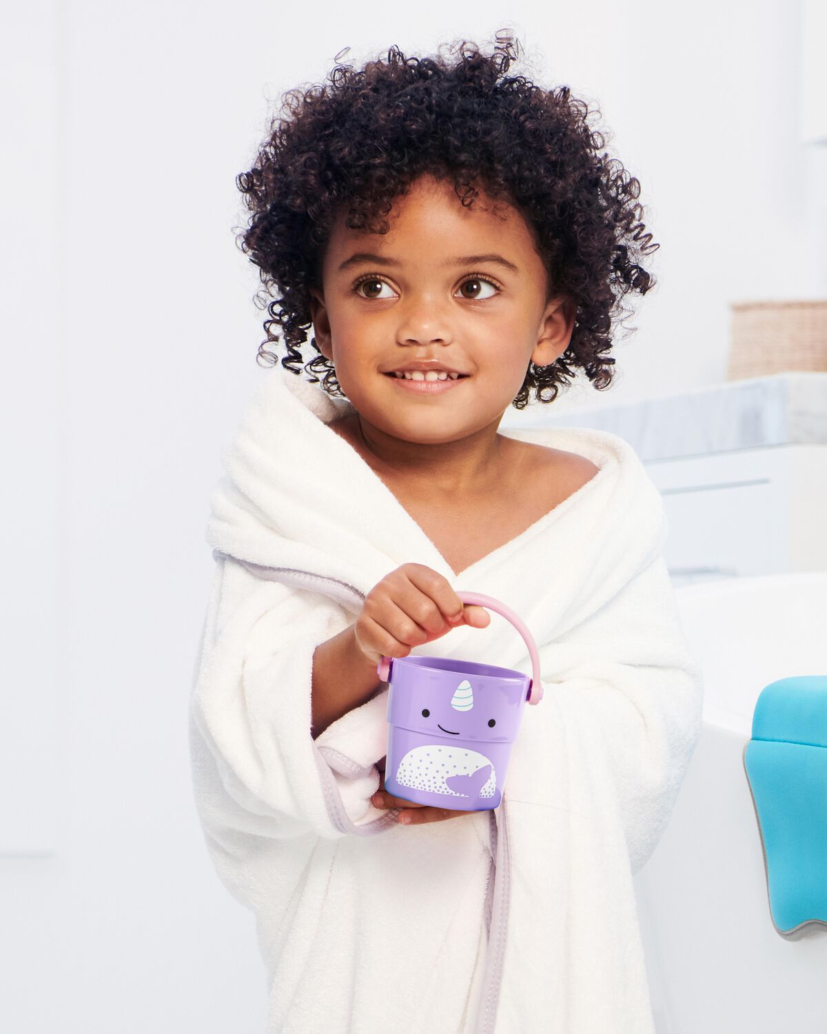Zoo Stack & Pour Buckets Baby Bath Toy - Image 4
