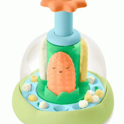 Farmstand Push & Spin Baby Toy