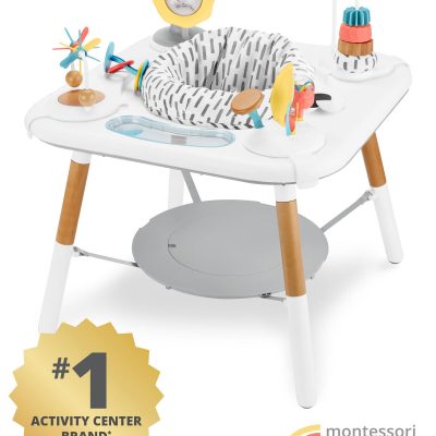Discoverosity Montessori-Inspired 3-Stage Activity Center & Play Table