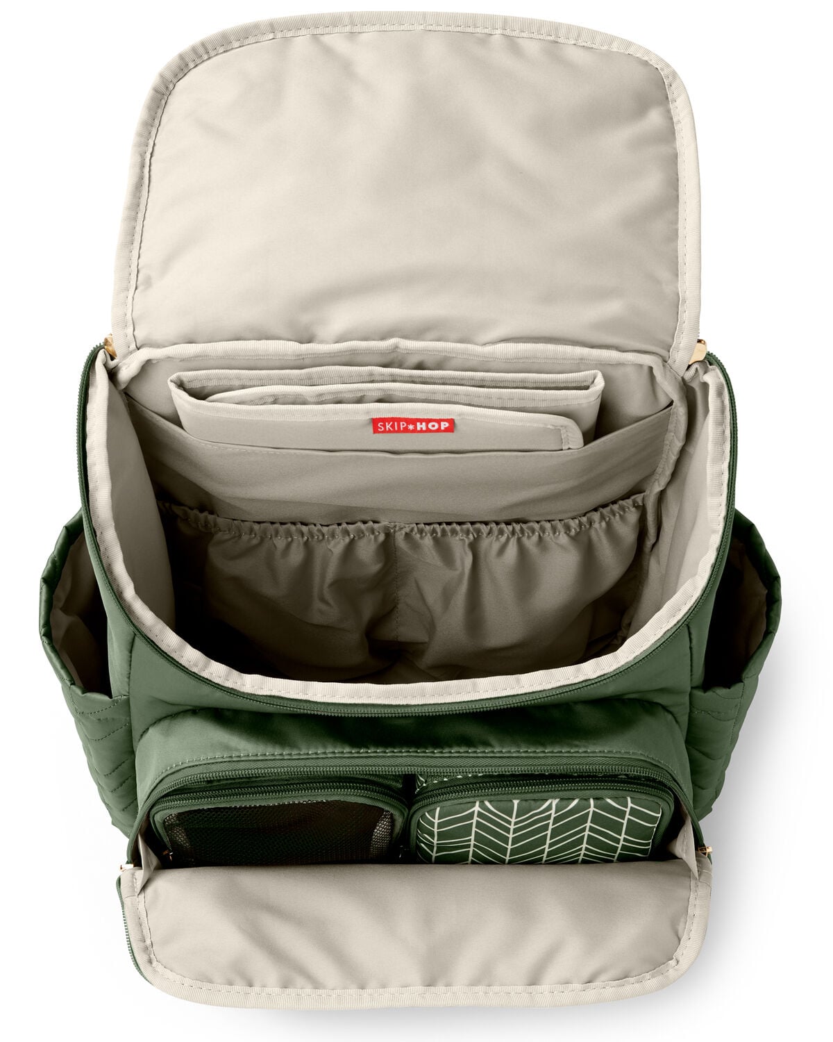 Forma Backpack Diaper Bag - Sage - Image 6