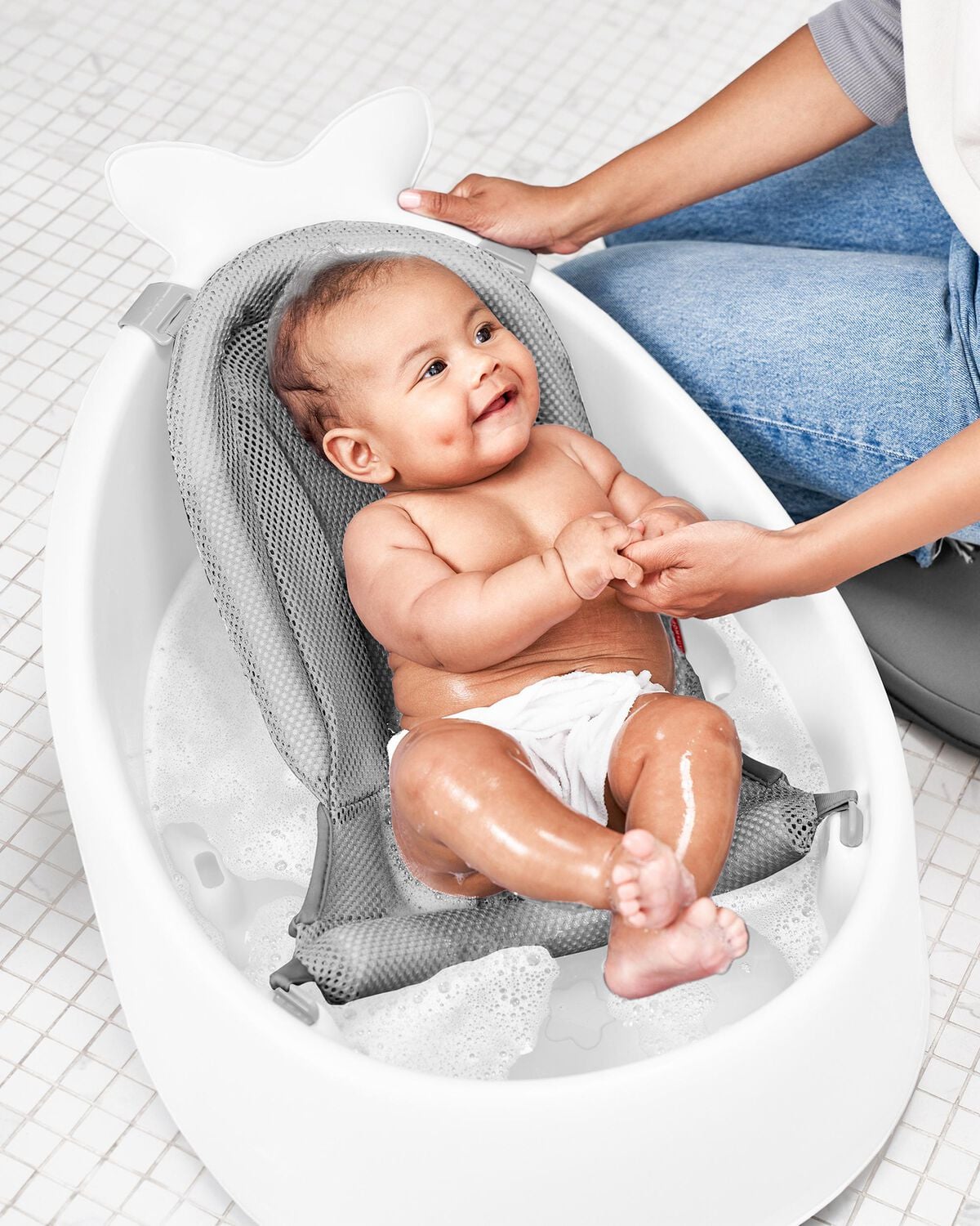 MOBY® Smart Sling™ 3-Stage Tub - White - Image 2