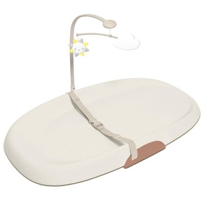 Nursery Style Wipe-Clean Changing Pad - 18 in - Oat