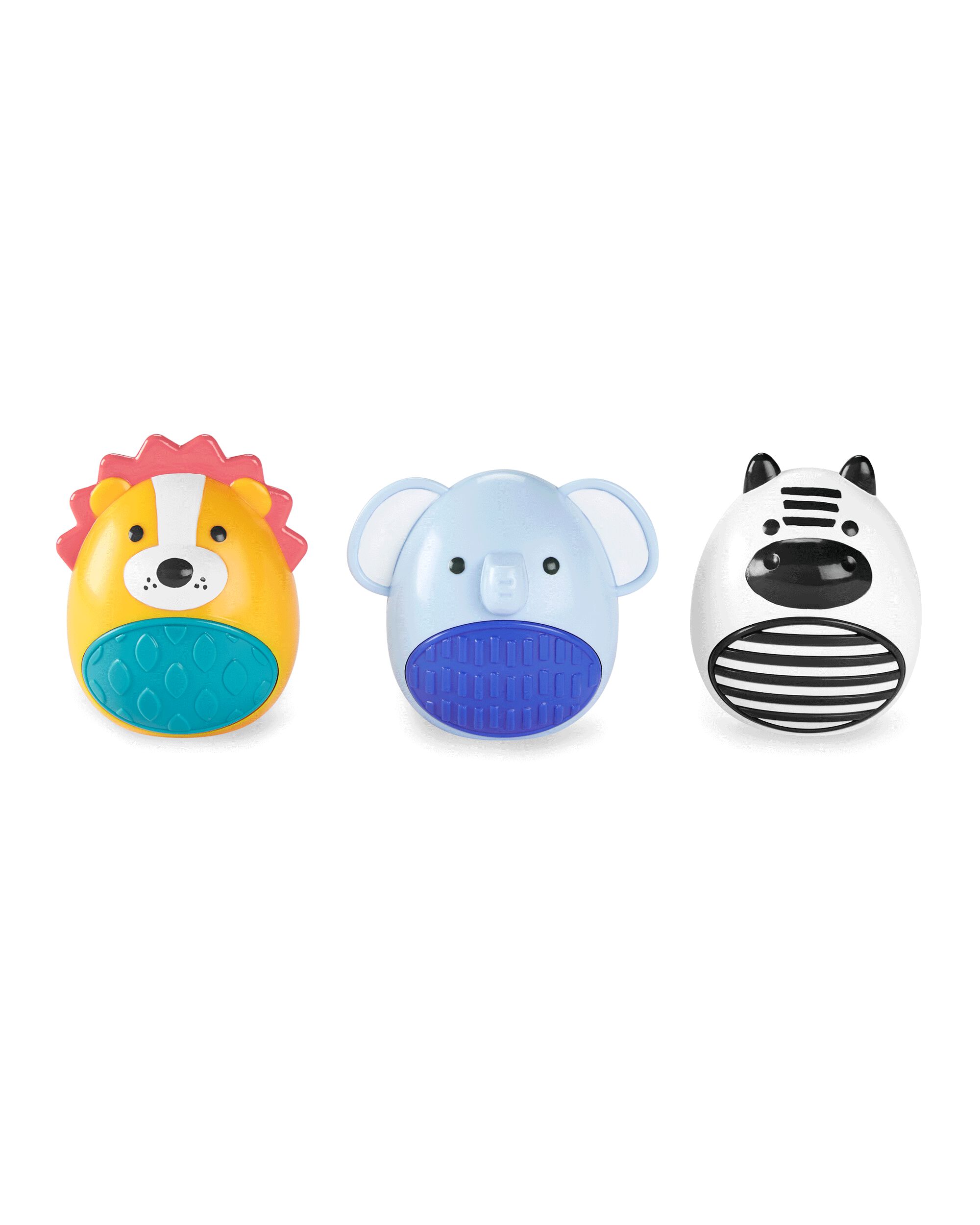 Jungle Beats Baby Egg Shaker Set of 3 - Image 6
