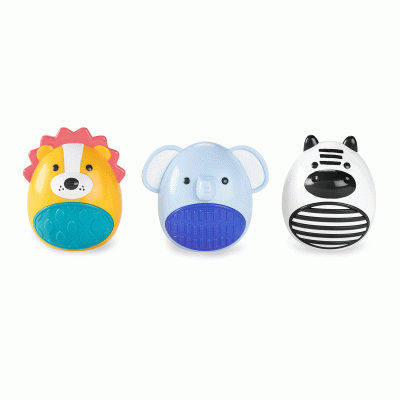 Jungle Beats Baby Egg Shaker Set of 3