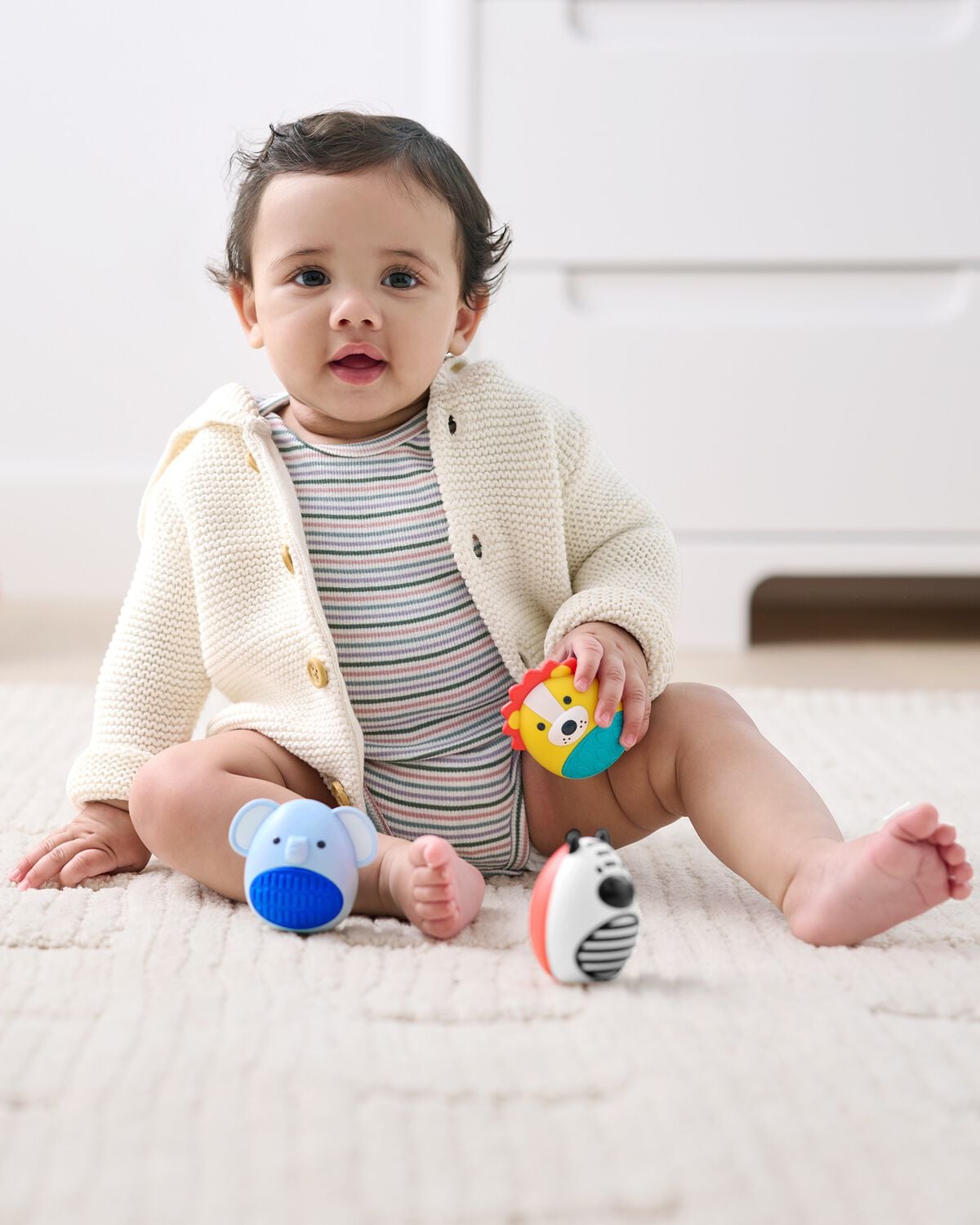 Jungle Beats Baby Egg Shaker Set of 3 - Image 4