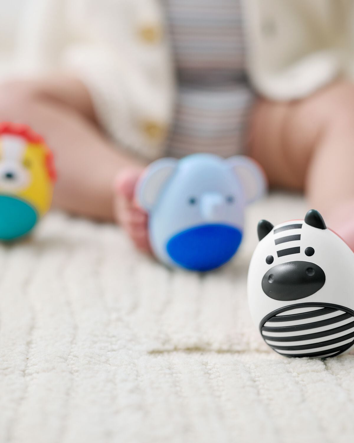 Jungle Beats Baby Egg Shaker Set of 3 - Image 5