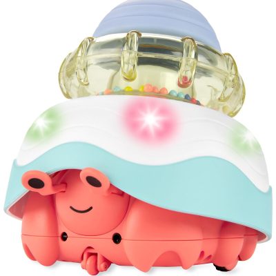 Seascape Stack & Crawl 4-in-1 Crab Baby Crawl Toy
