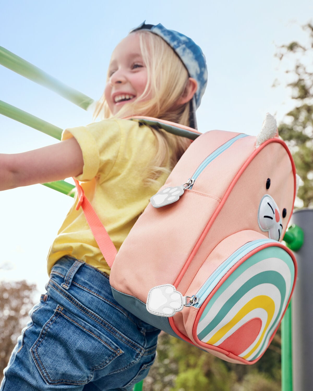 Zoo Little Kid Backpack - Cat - Image 3