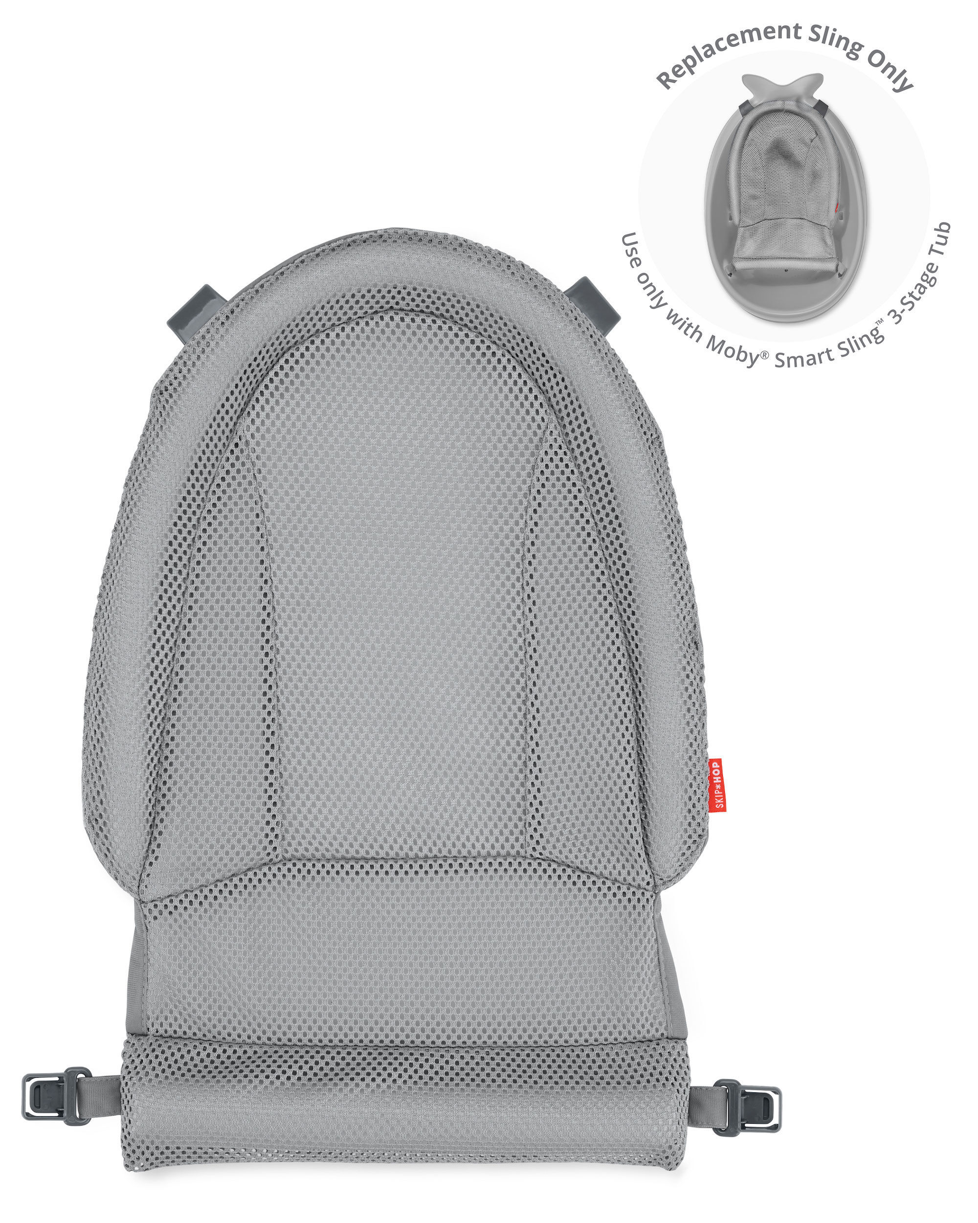 MOBY® Smart Sling™ 3-Stage Tub Sling - Grey - Image 5