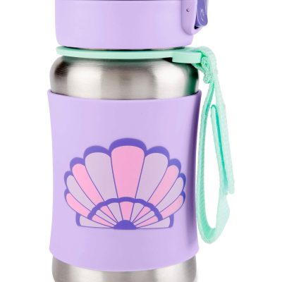 Spark Style Stainless Steel Straw Bottle - Seashell
