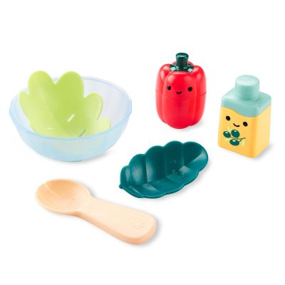 Tub-to-Table Café Prep & Serve Salad Bath Toy Set