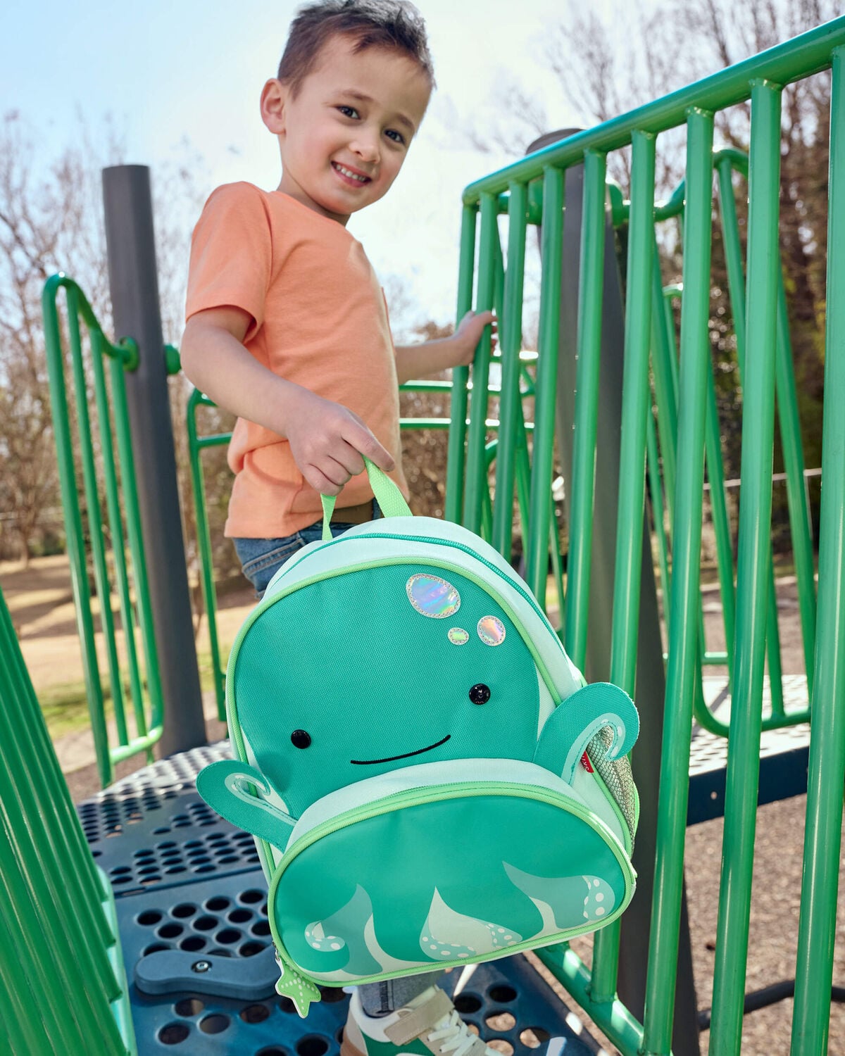 Zoo Little Kid Backpack - Octopus - Image 3