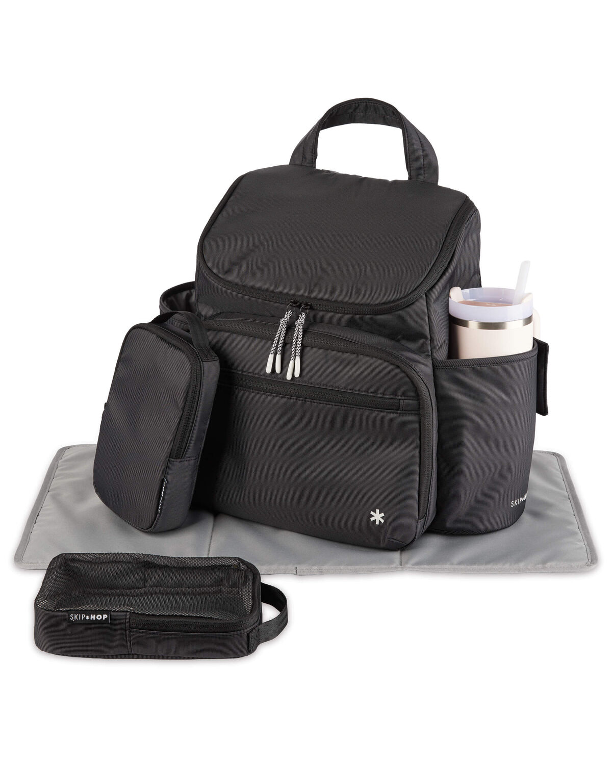 Forma Next Backpack Diaper Bag - Black - Image 3