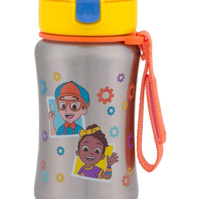 Blippi & Meekah Stainless Steel Straw Bottle