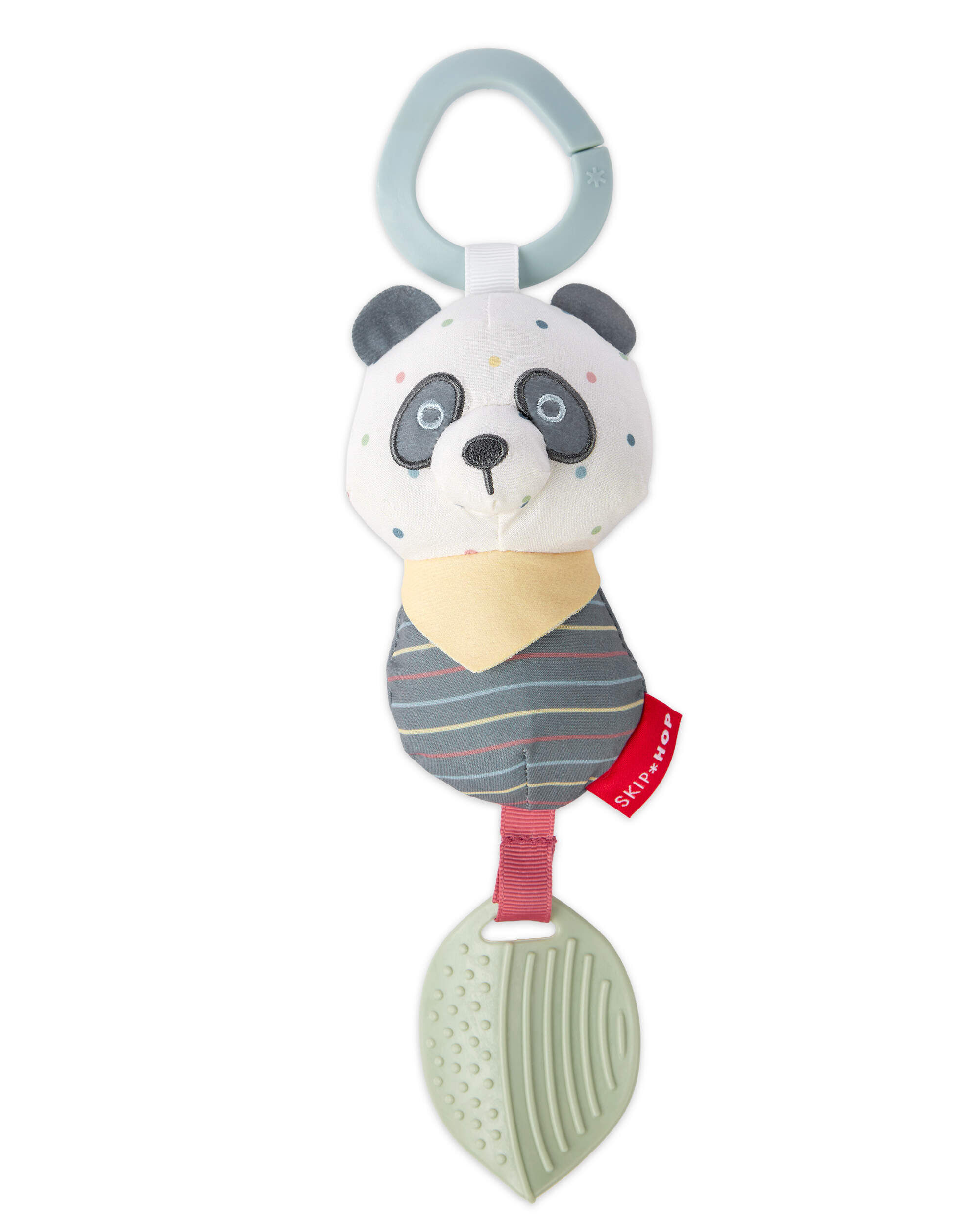 Bandana Buddies Chime & Teethe Toy - Panda - Image 4