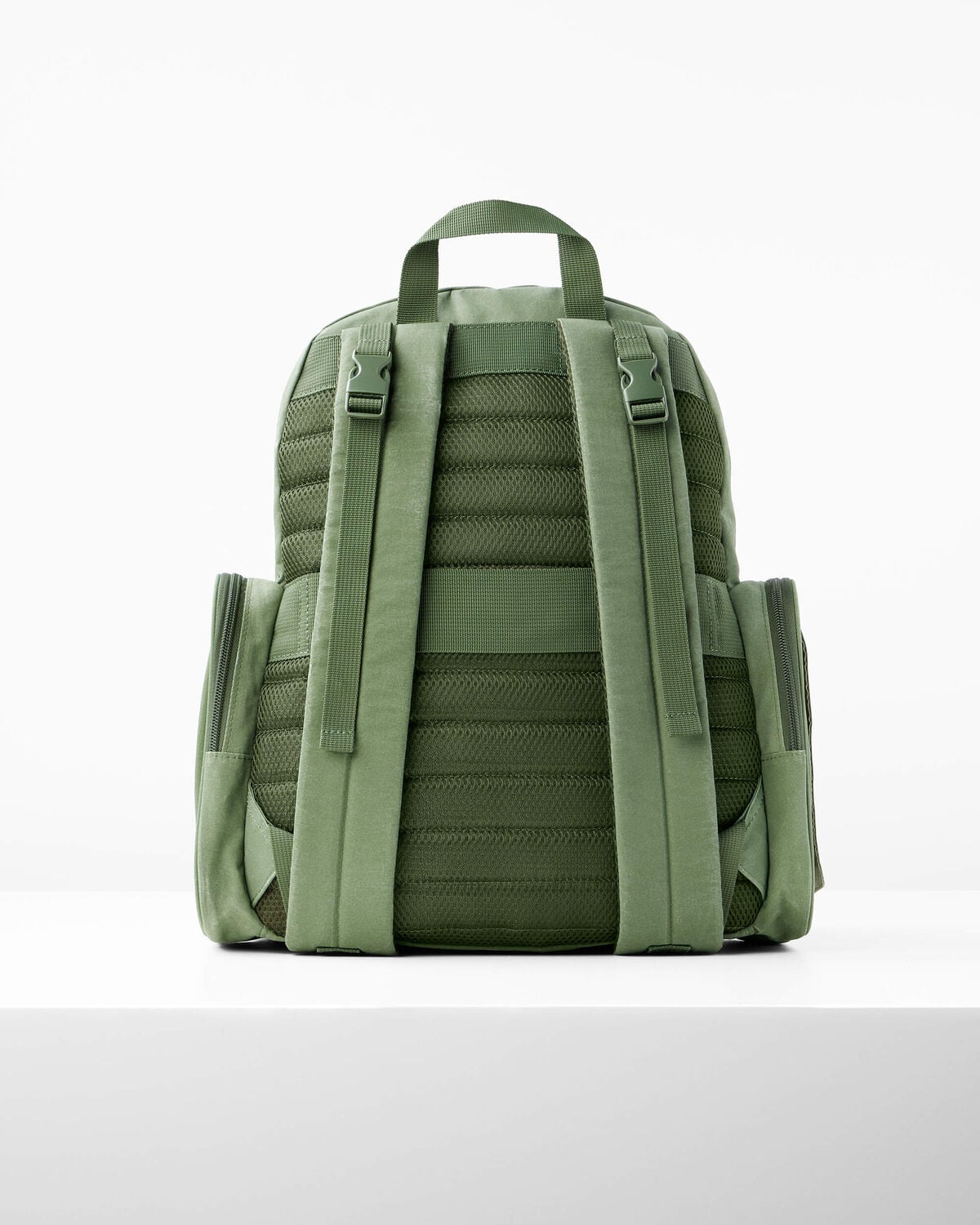 Luna Backpack Diaper Bag - Sage - Image 4